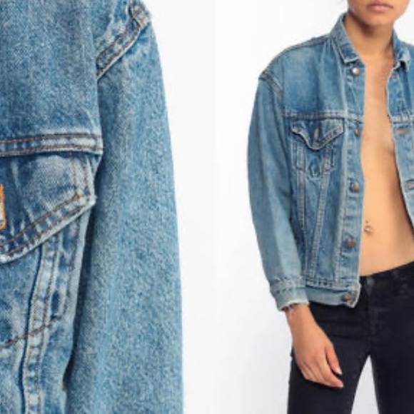 Red tab Levi’s denim jacket - Picture 2 of 6